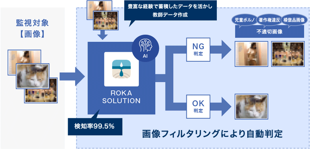 人工知能型画像認識システム「ROKA SOLUTION」よくあるご相談